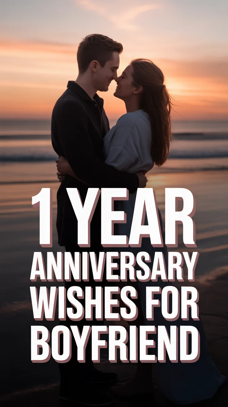 💖 1 Year Anniversary Wishes For Boyfriend
