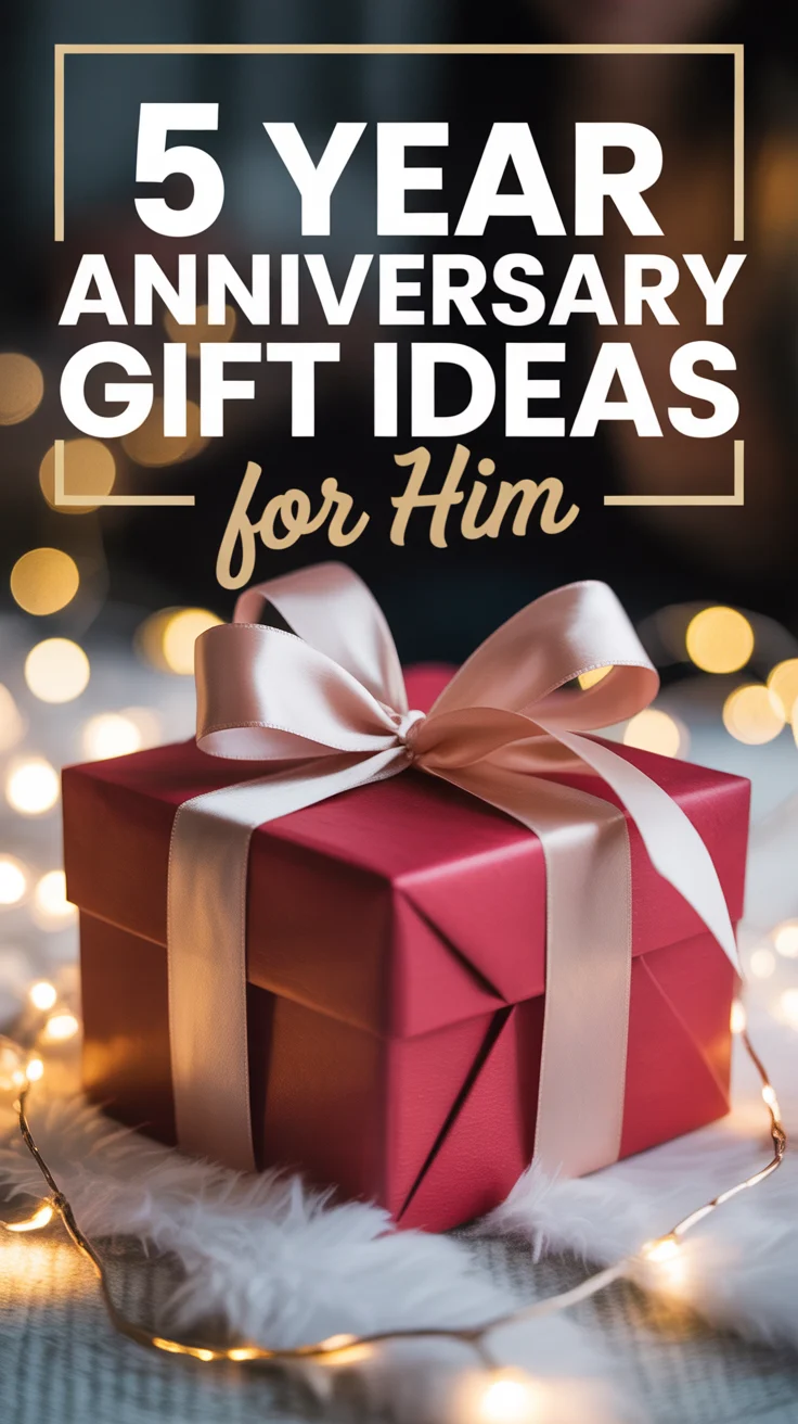 💜 5 Year Anniversary Gift Ideas For Him