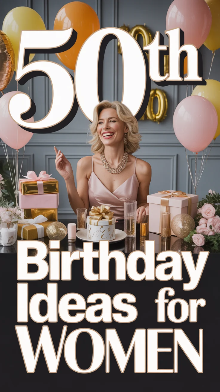 ✨ 50Th Birthday Ideas For Women