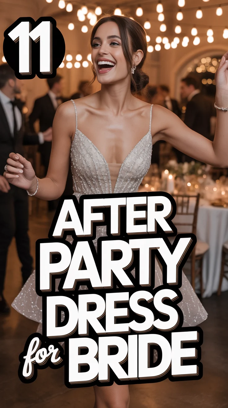 ✨ 11 After Party Dress For Bride