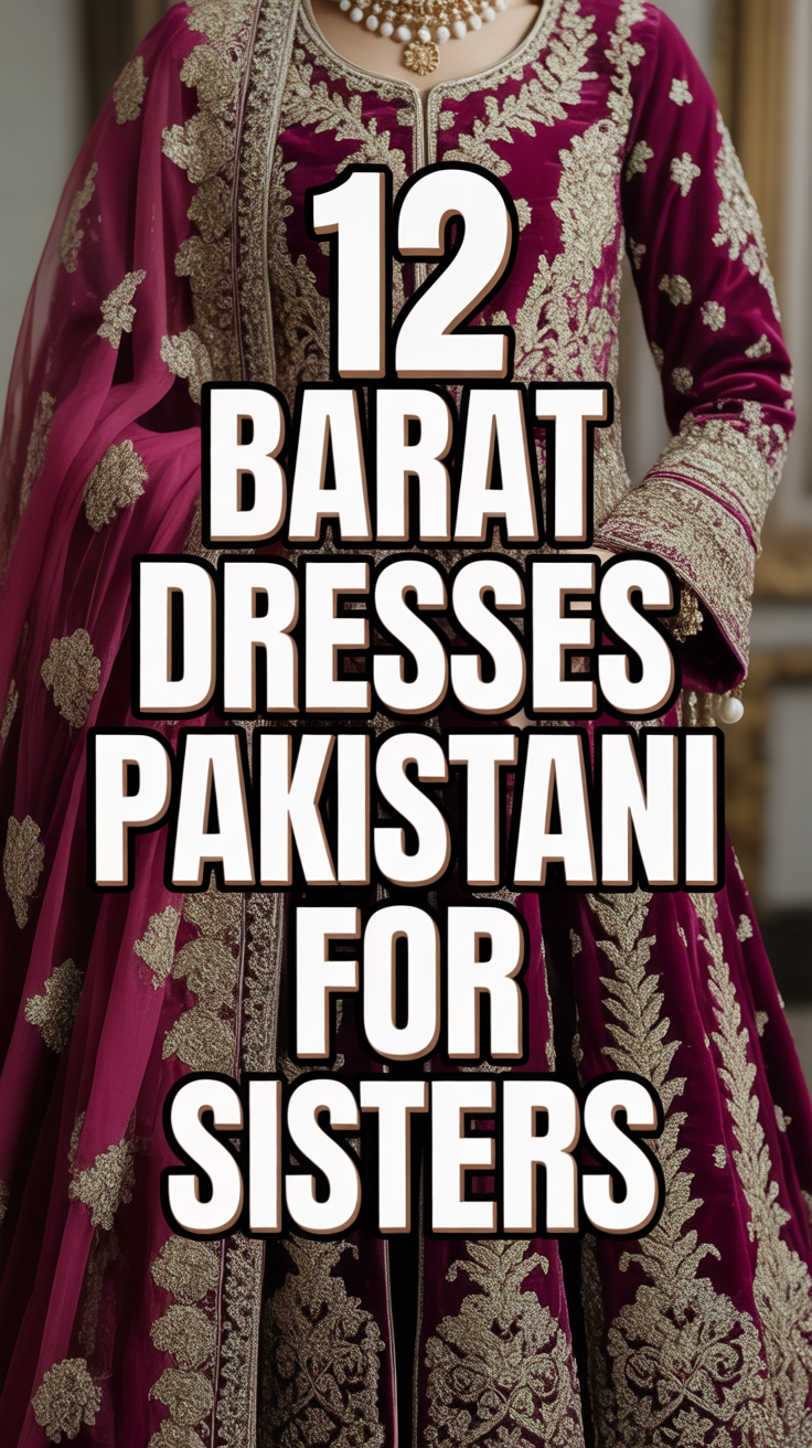 💓 12 Barat Dresses Pakistani For Sisters
