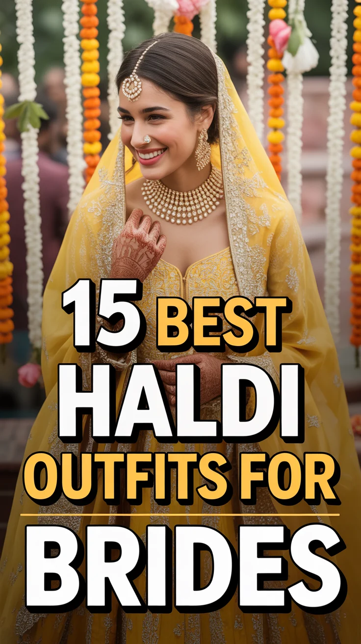 हल्दी 15 Best Haldi Outfits For Brides