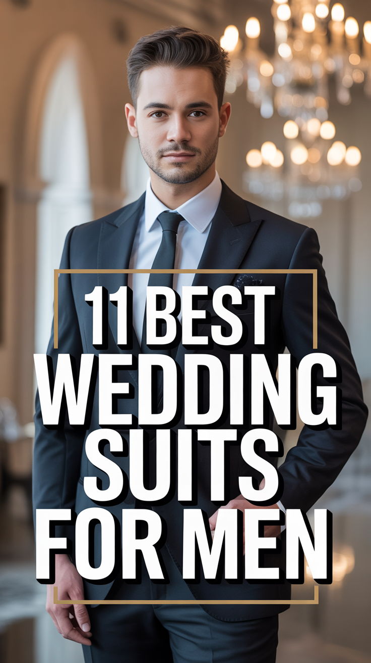 🤵‍♂️ 11 Best Wedding Suits For Men