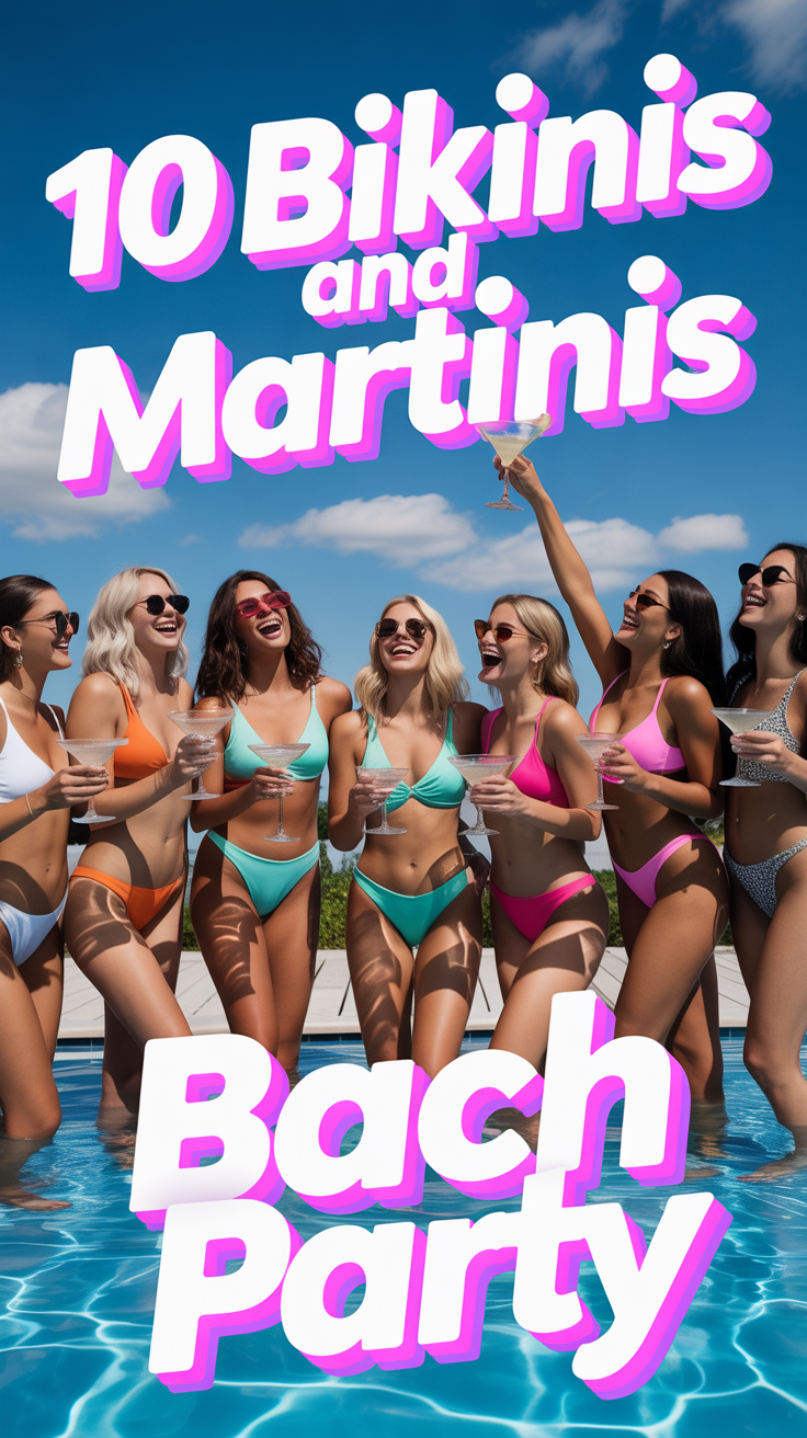 🍻 10 Bikinis And Martinis Bach Party
