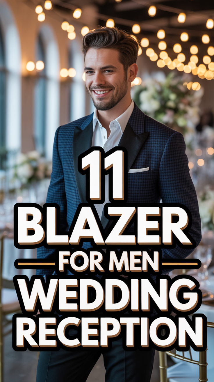 👔 11 Blazer For Men Wedding Reception
