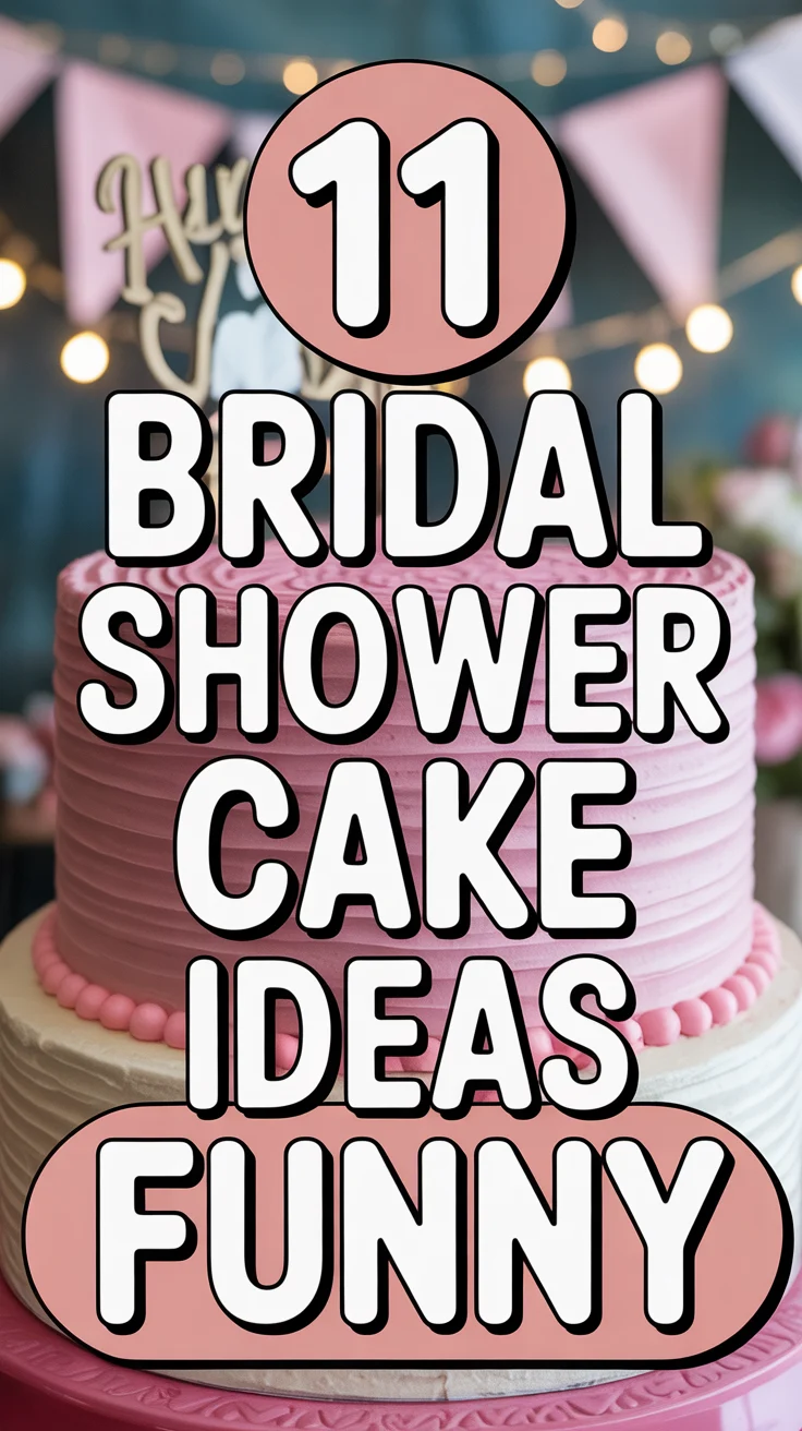 👰 11 Bridal Shower Cake Ideas Funny