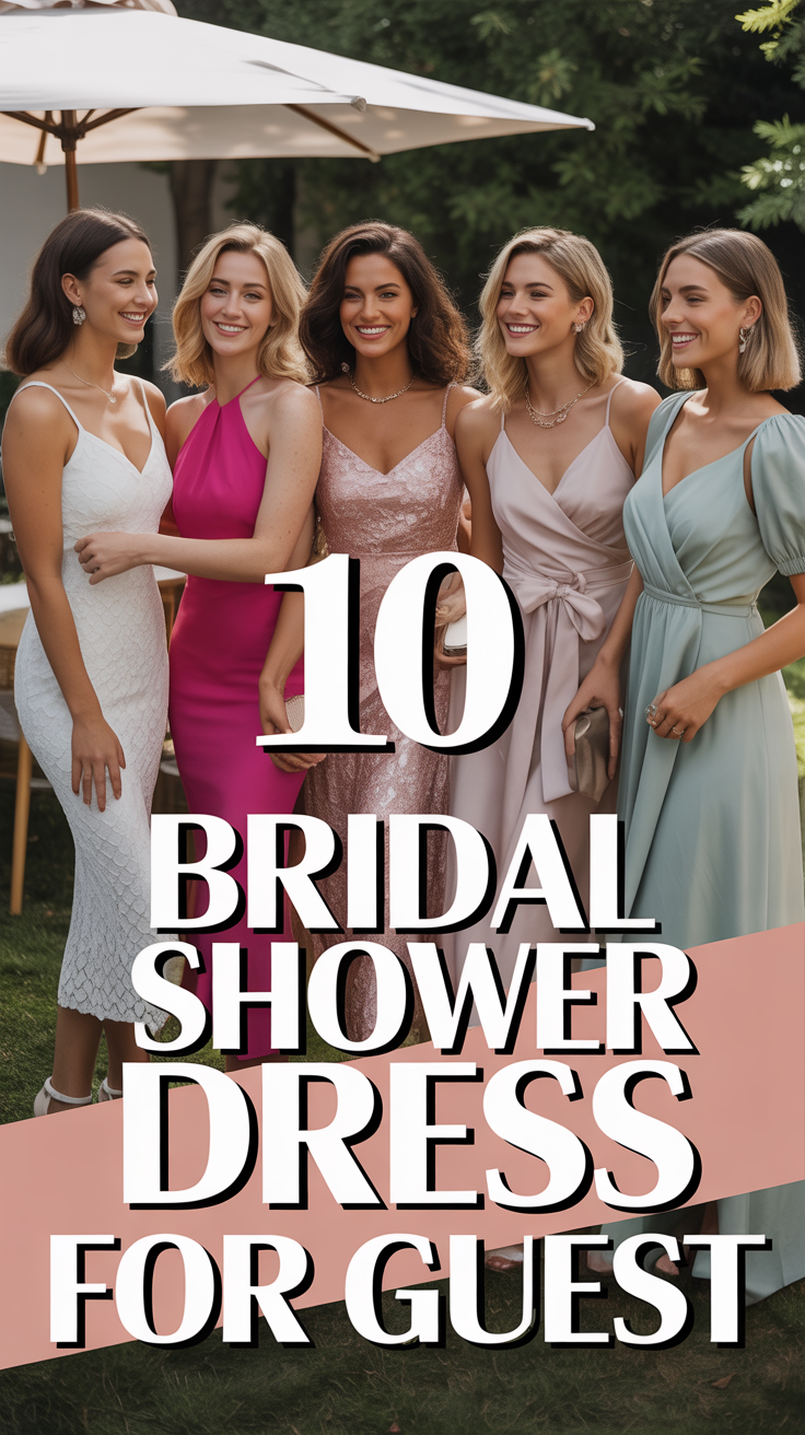 💕 10 Bridal Shower Dress For Guest