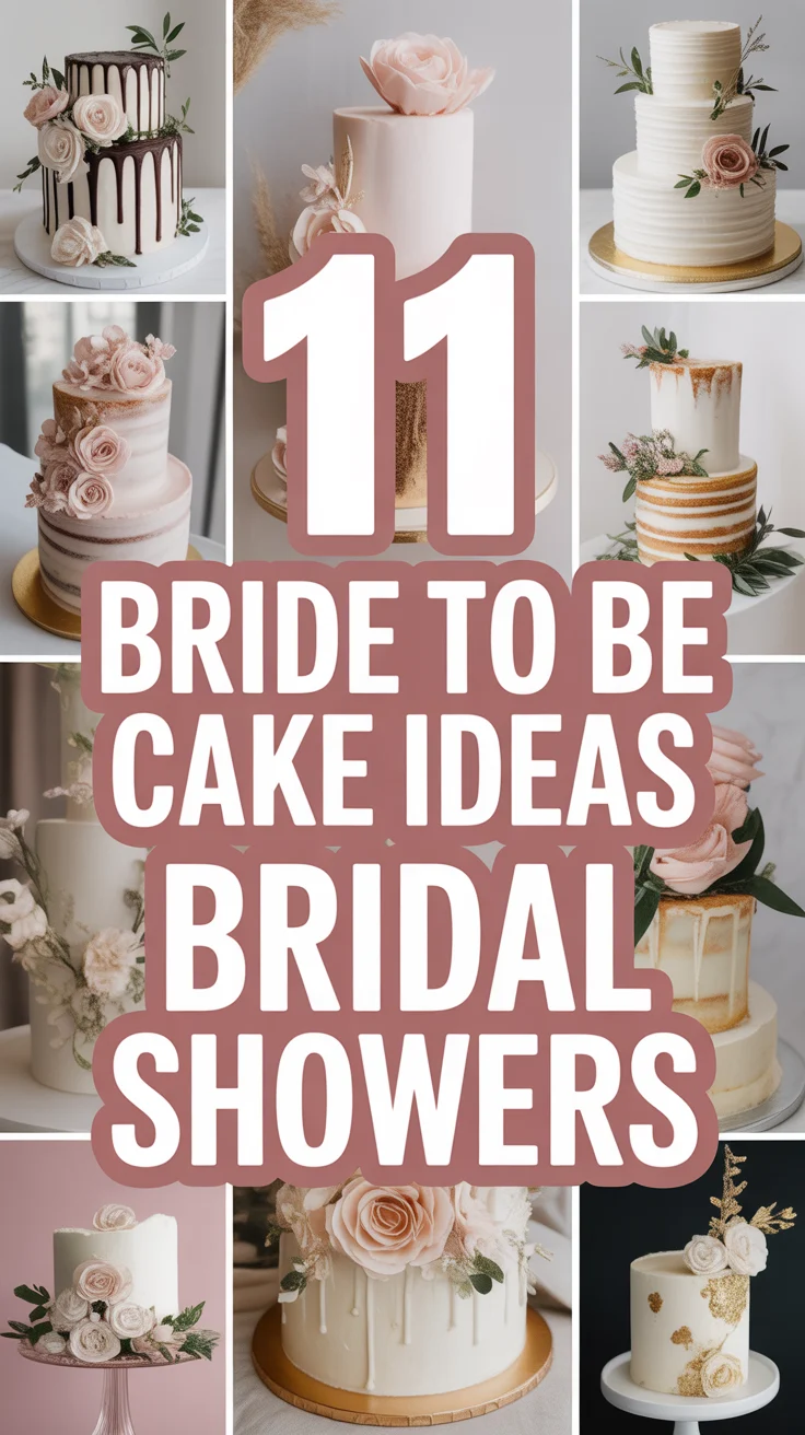 🎂 11 Bride To Be Cake Ideas Bridal Showers