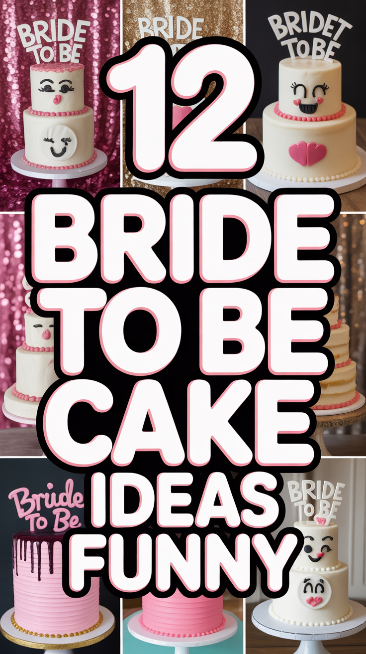 👰‍♀️ 12 Bride To Be Cake Ideas Funny