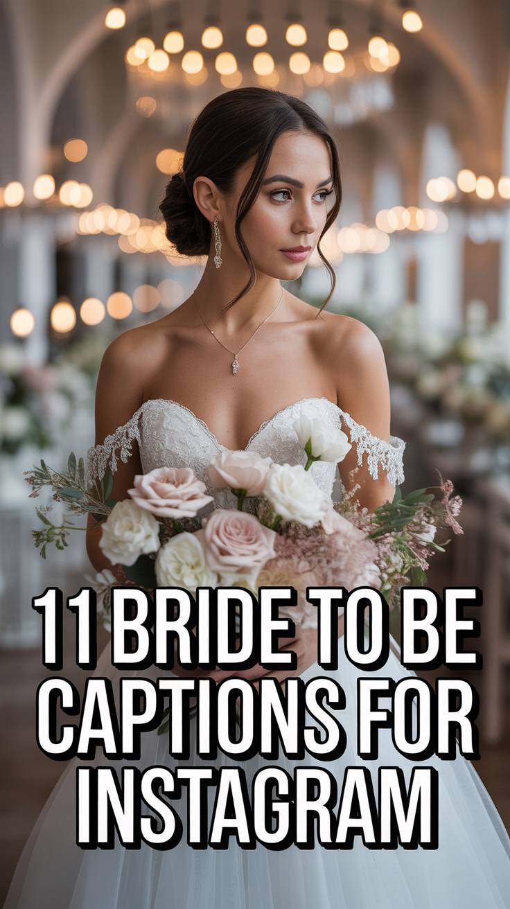 💍 11 Bride To Be Captions For Instagram