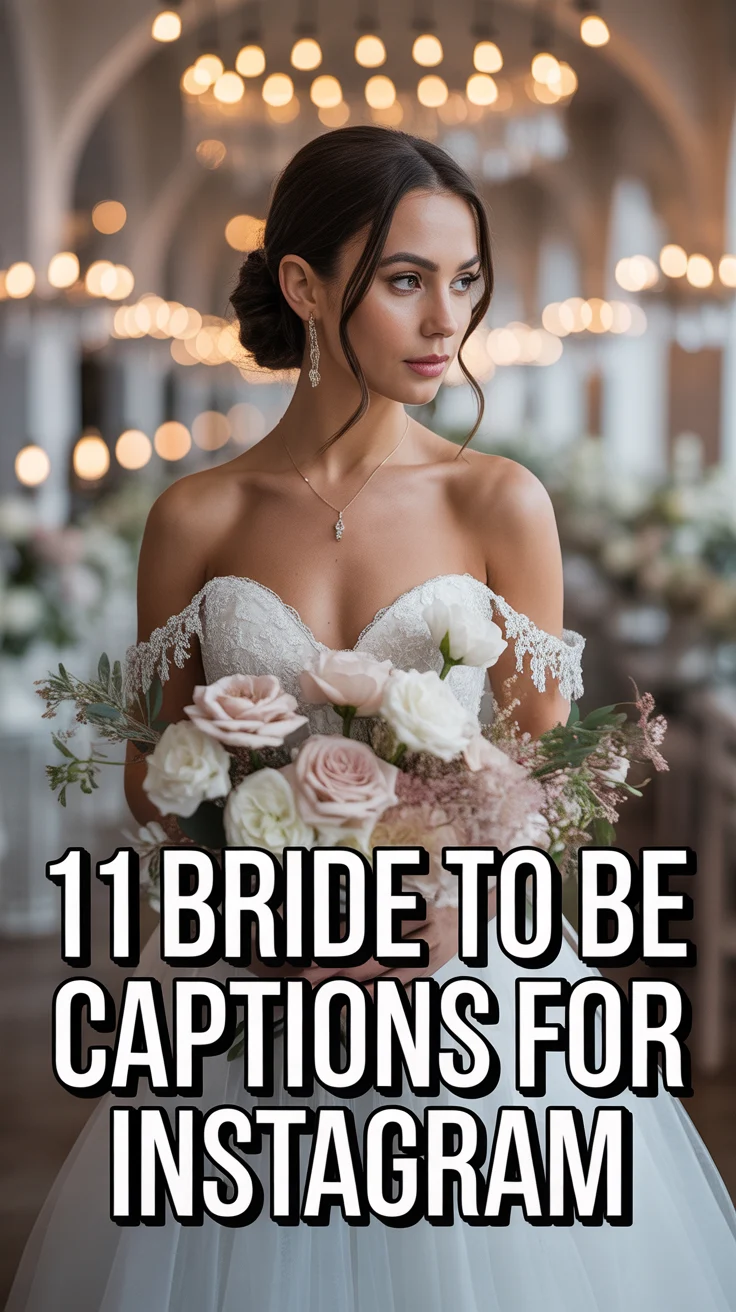 💍 11 Bride To Be Captions For Instagram