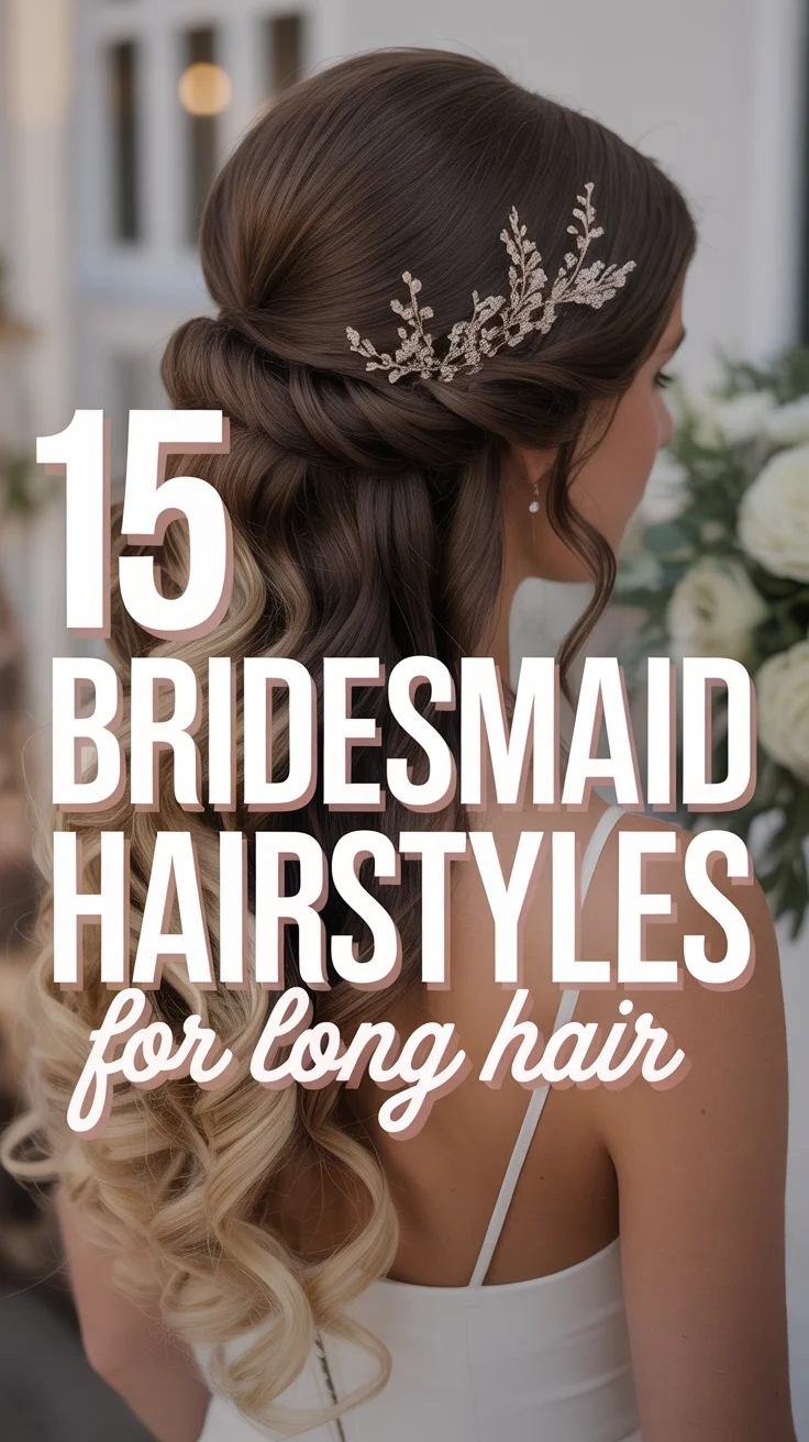 ✨ 15 Bridesmaid Hairstyles For Long Hair