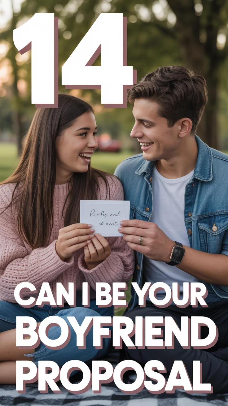 ❤️ 14 Can I Be Your Boyfriend Proposal