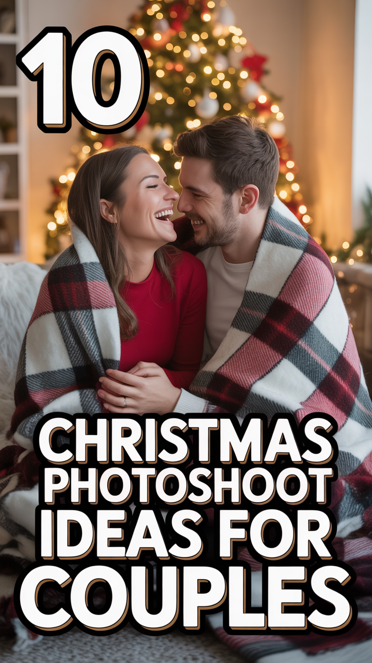 🎄 10 Christmas Photoshoot Ideas For Couples