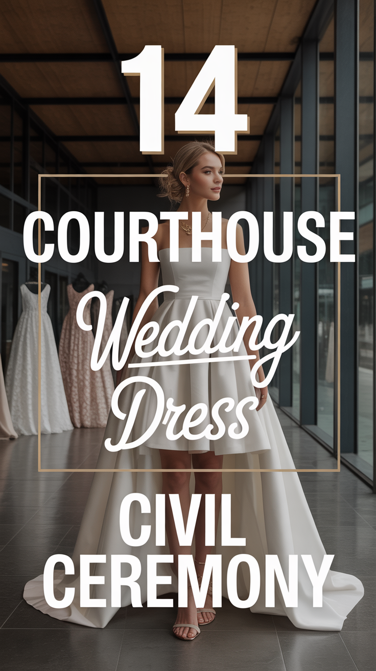 💍 14 Courthouse Wedding Dress Civil Ceremony