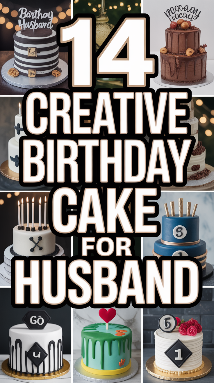 🎂 14 Creative Birthday Cake For Husband