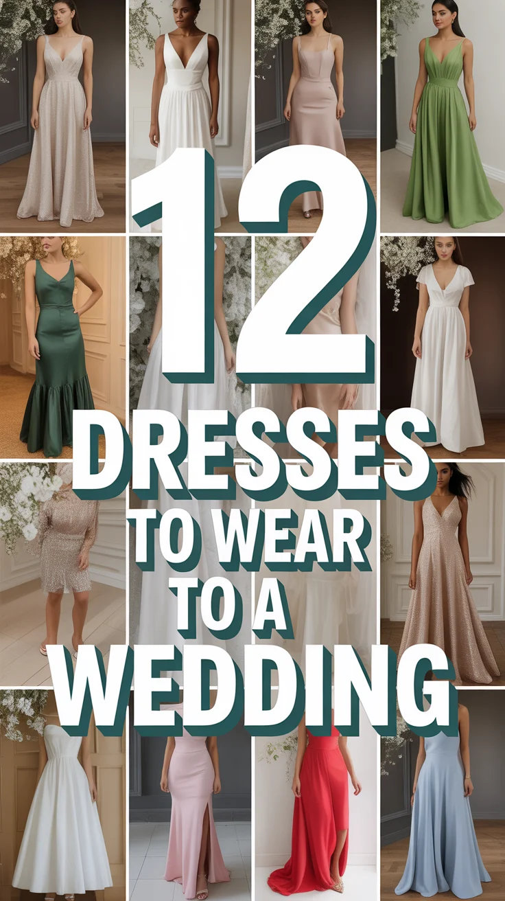 👗 12 Dresses To Wear To A Wedding