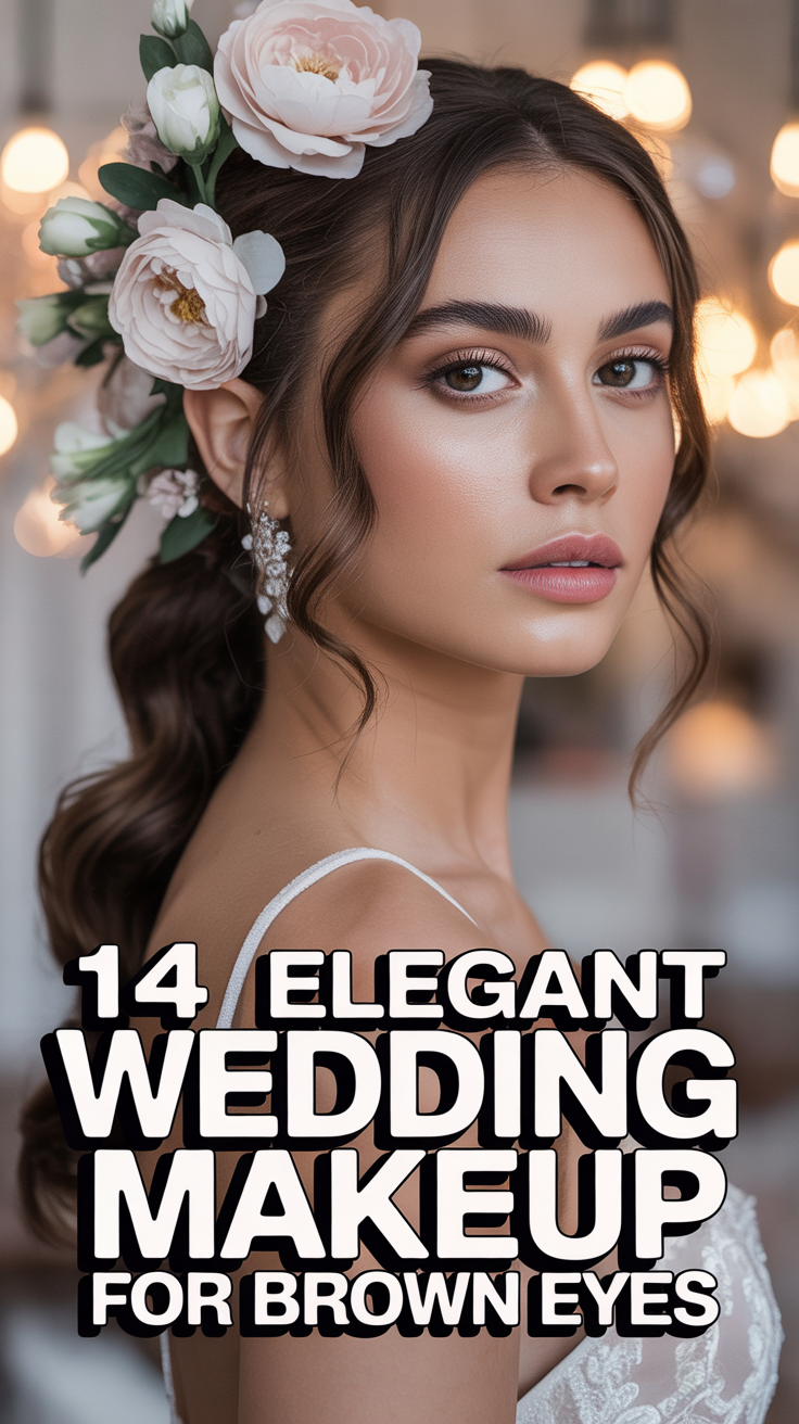 💍 14 Elegant Wedding Makeup For Brown Eyes