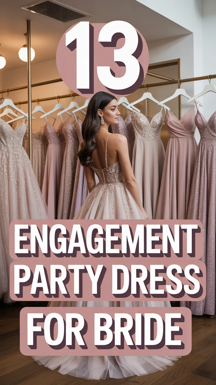 ✨ 13 Engagement Party Dress For Bride