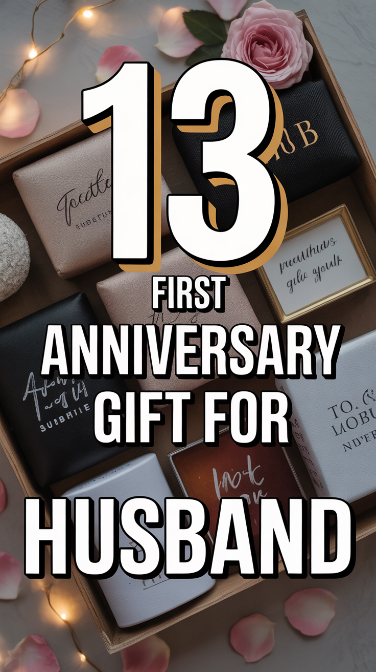 🎁 13 First Anniversary Gift For Husband