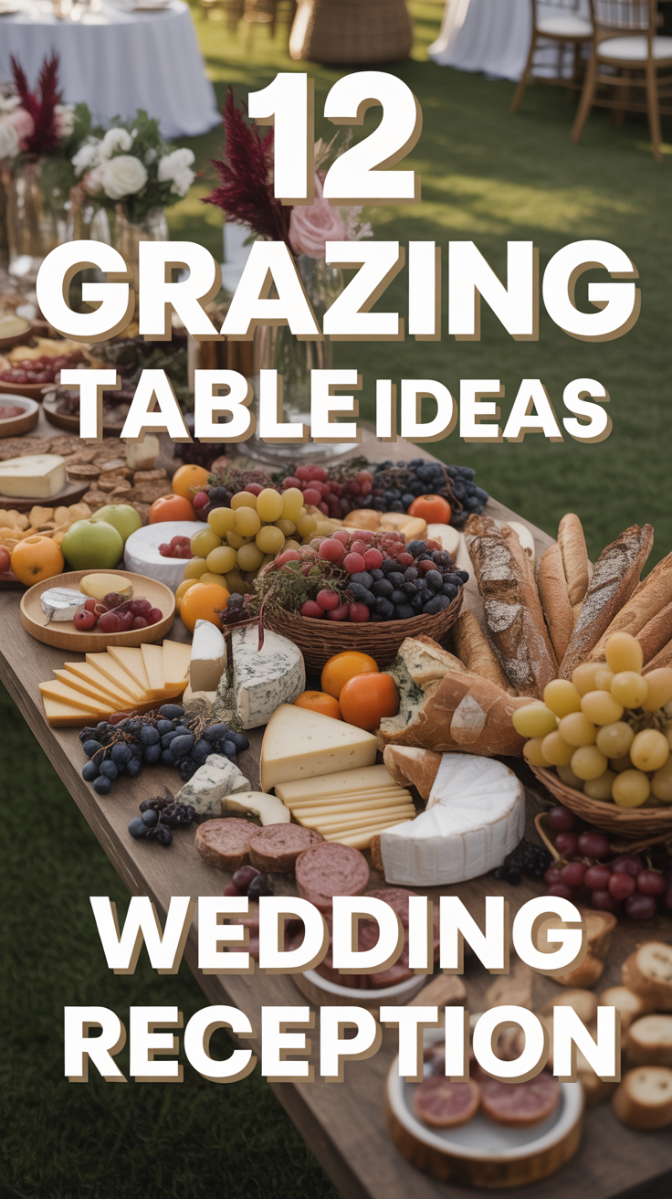 🧀 12 Grazing Table Ideas Wedding Reception