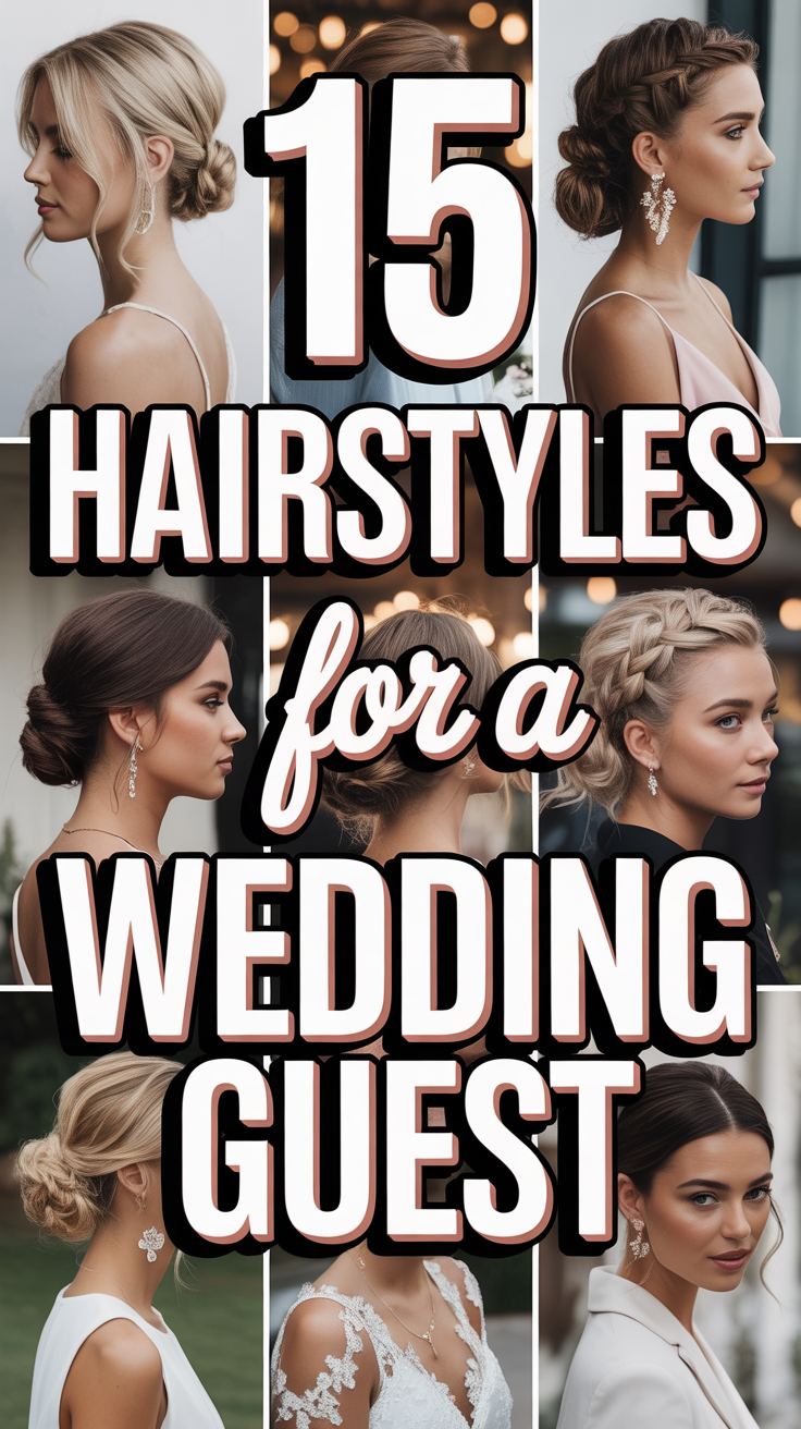 👰‍♀️ 15 Hairstyles For A Wedding Guest
