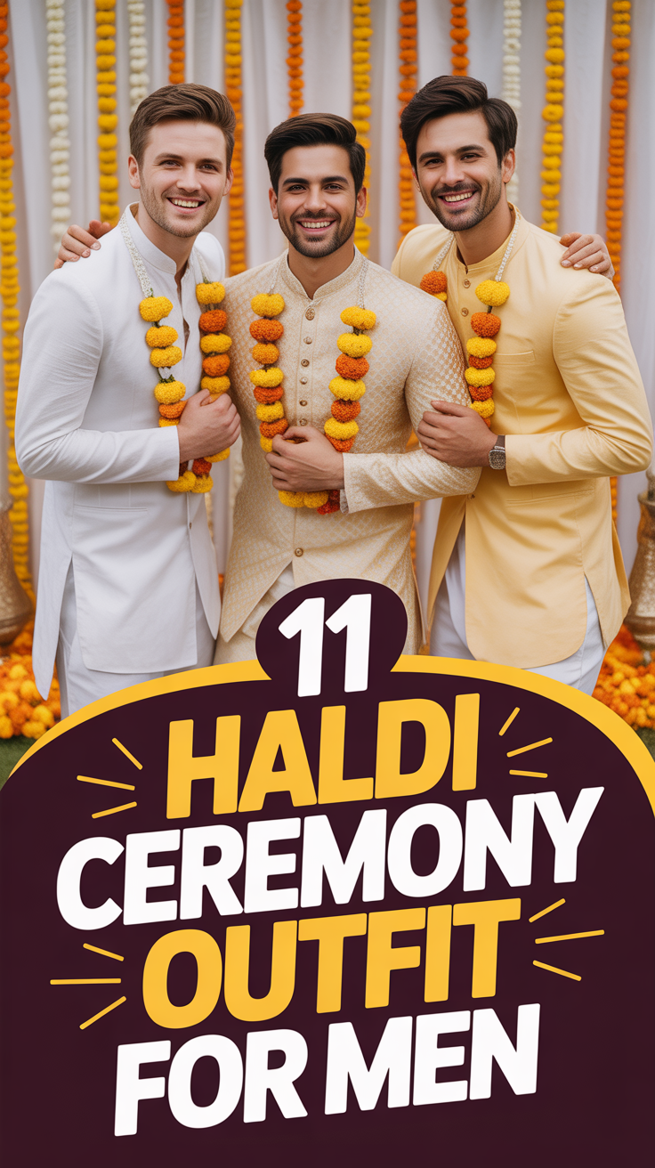 ☀️ 11 Haldi Ceremony Outfit For Men
