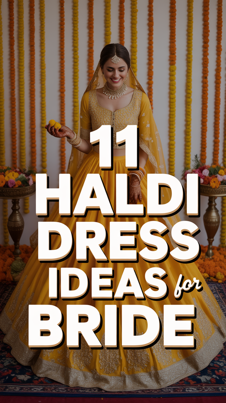🌻 11 Haldi Dress Ideas For Bride