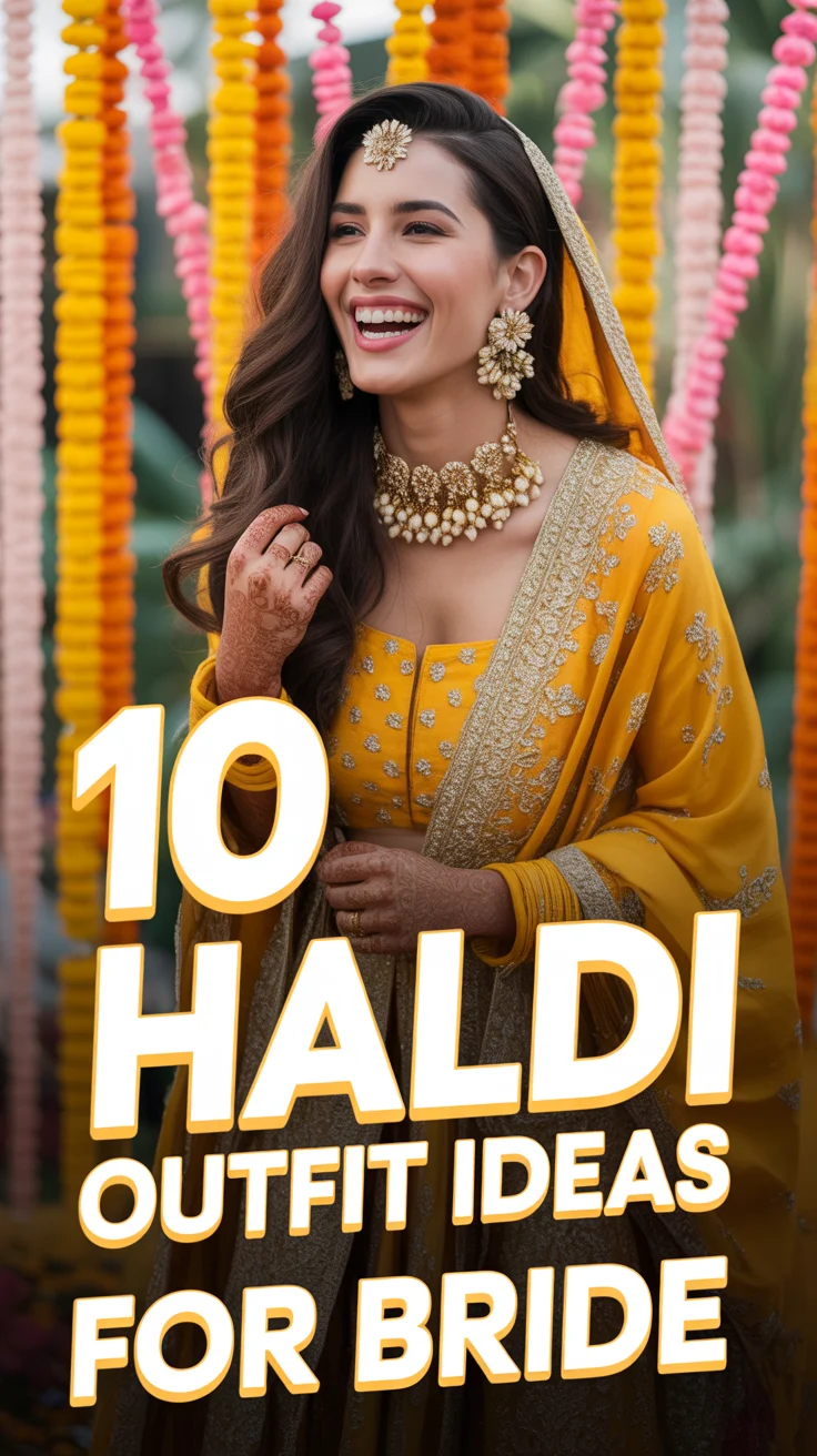 💛 10 Haldi Outfit Ideas For Bride