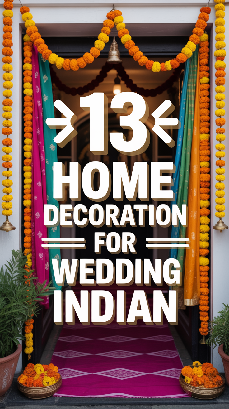 🪔 13 Home Decoration For Wedding Indian