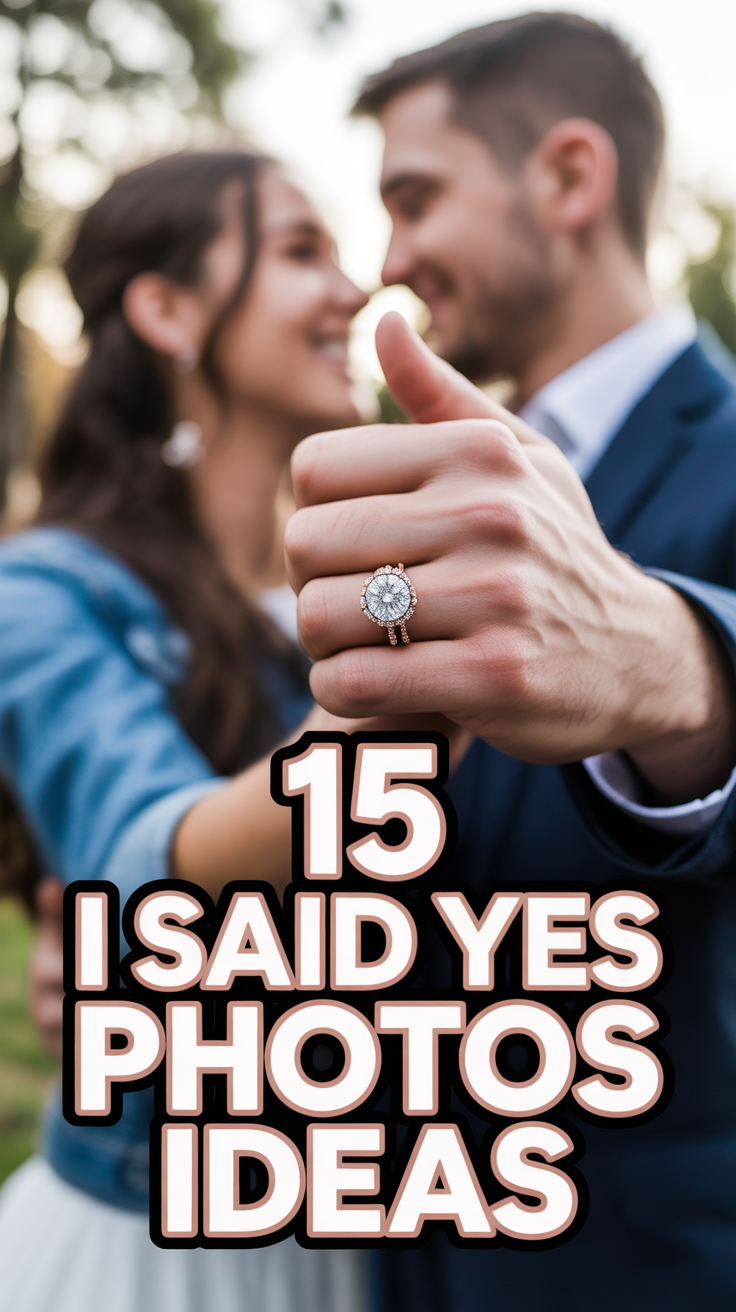 ✨ 15 I Said Yes Photos Ideas