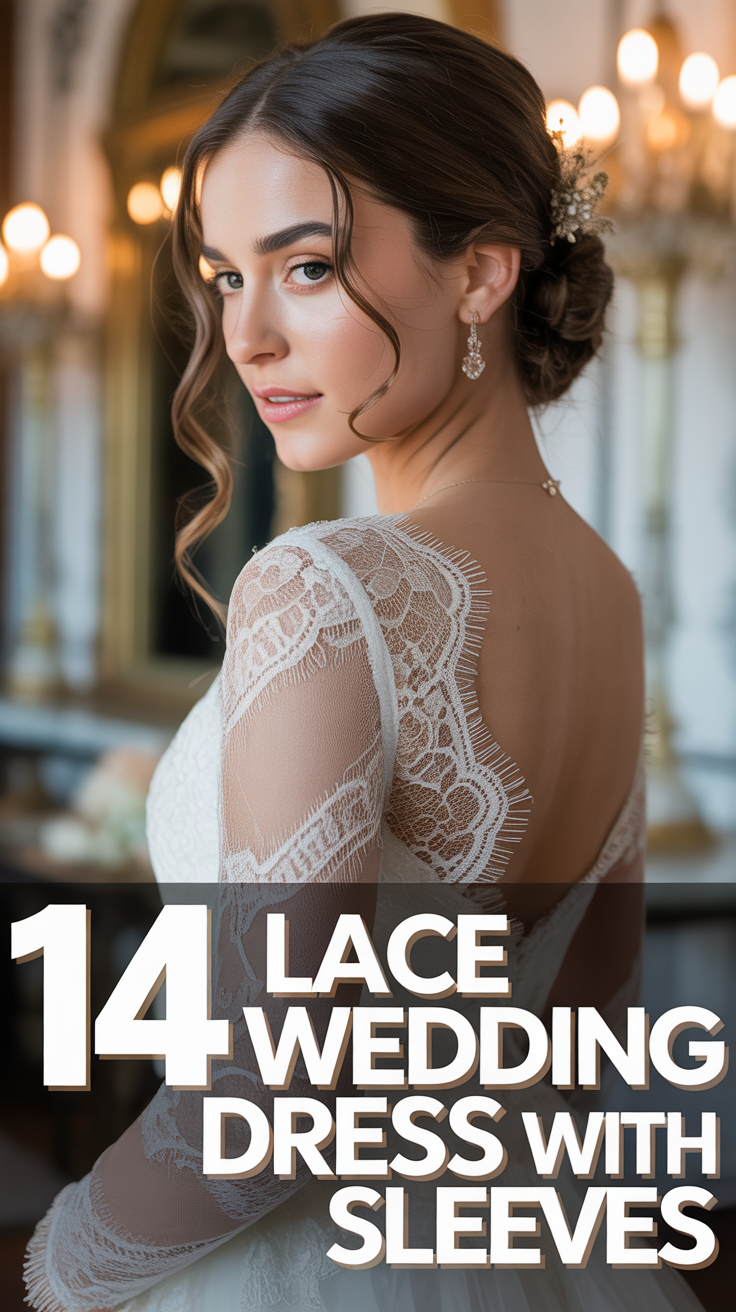 👰‍♀️ 14 Lace Wedding Dress With Sleeves