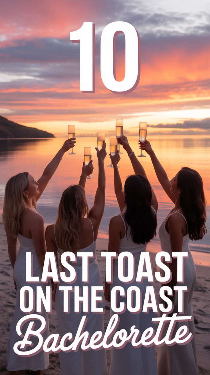 🥂 10 Last Toast On The Coast Bachelorette