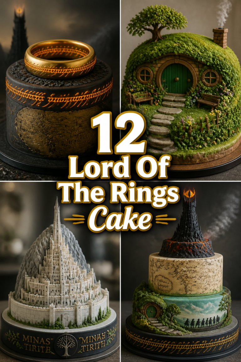 💍 12 Lord Of The Rings Cake