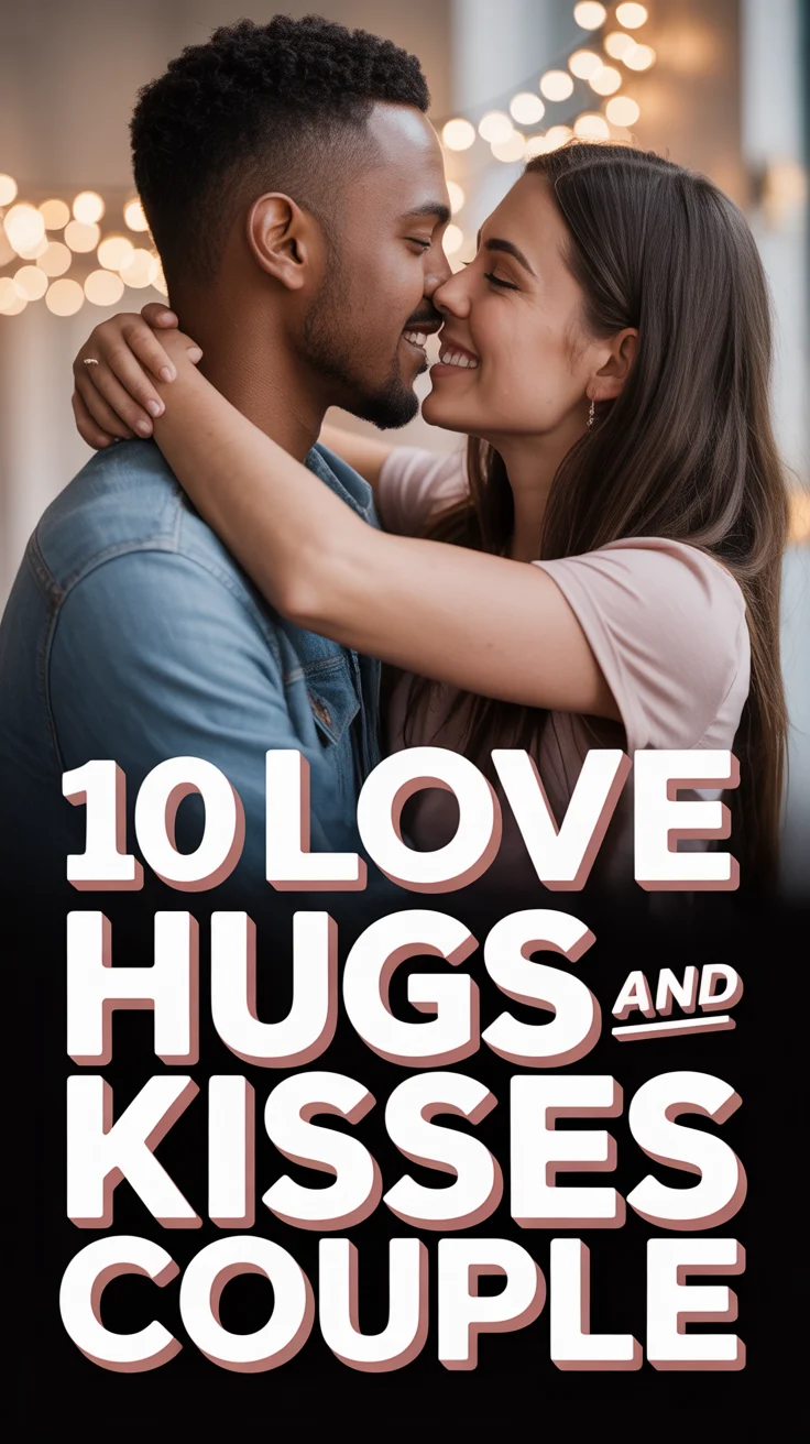 ❤️ 10 Love Hugs And Kisses Couple