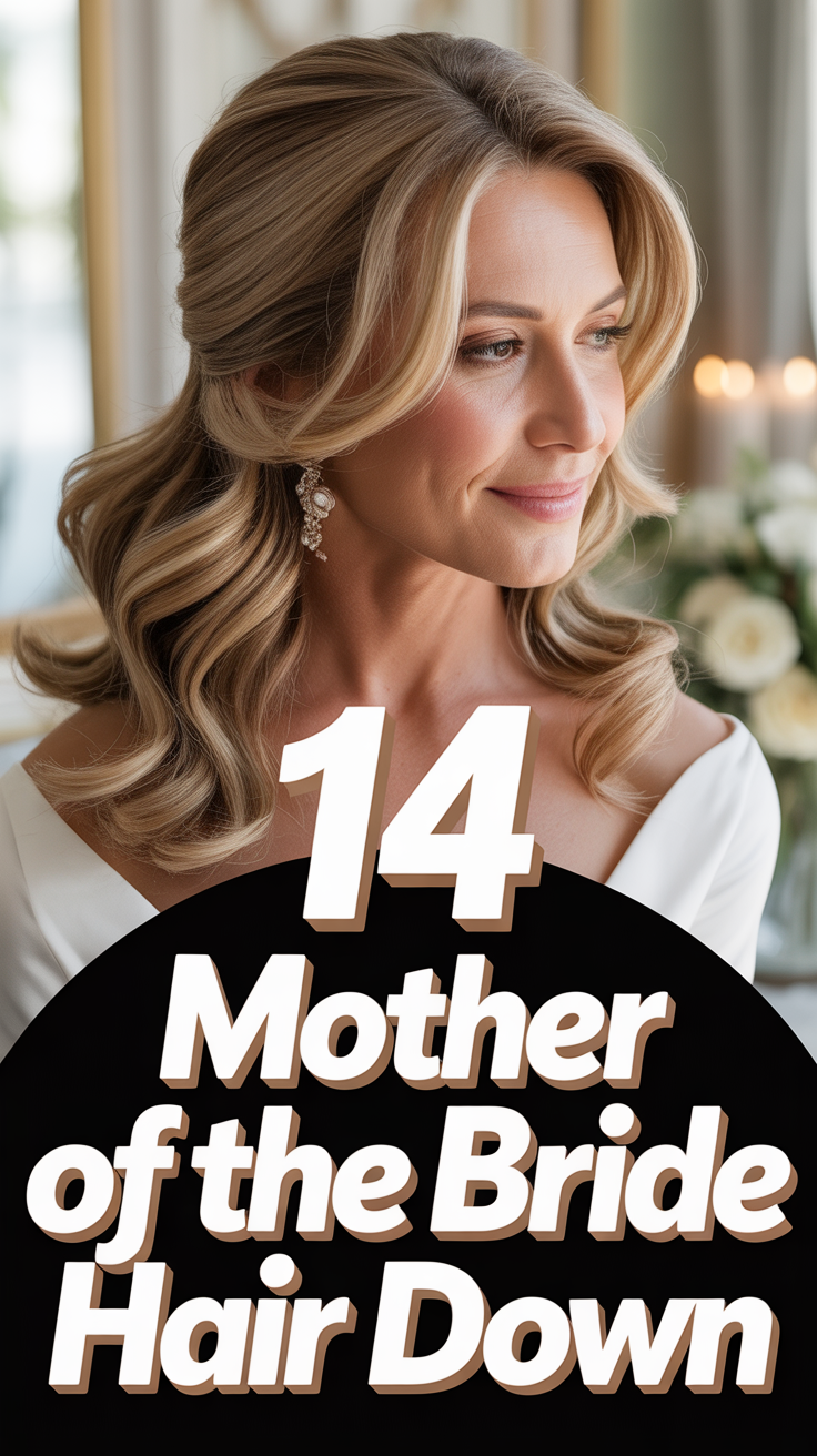 ✨ 14 Mother Of The Bride Hair Down