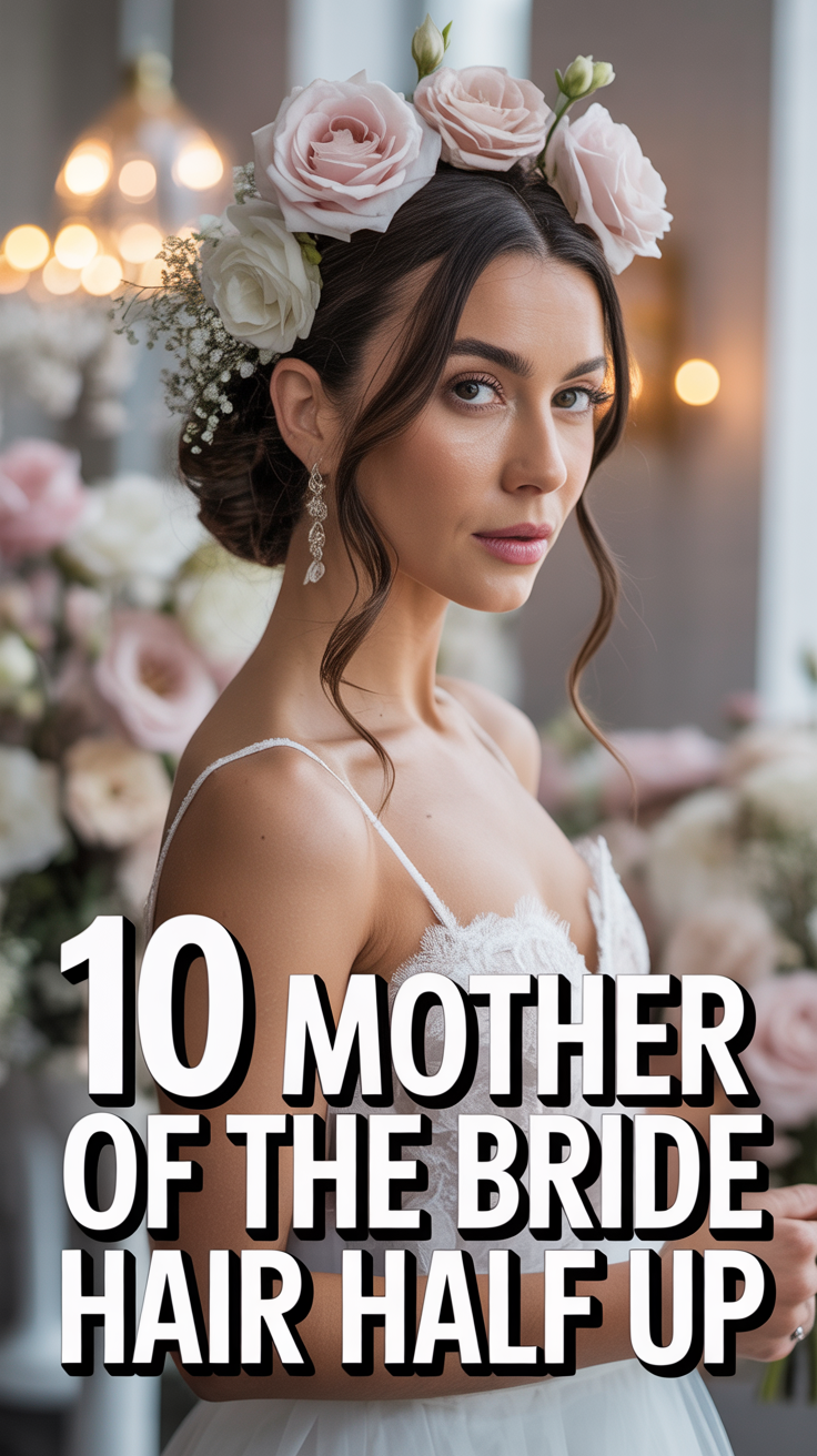 👰‍♀️ 10 Mother Of The Bride Hair Half Up