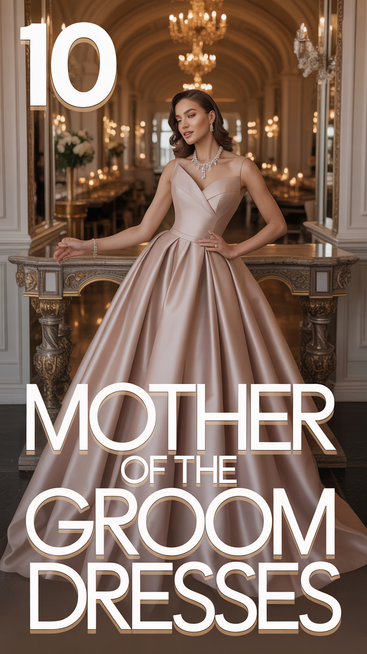 👗 10 Mother Of The Groom Dresses