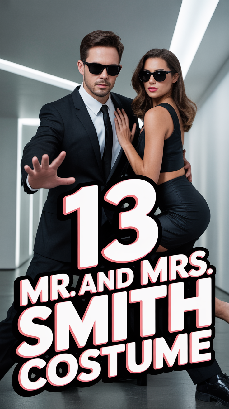 🔫 13 Mr And Mrs Smith Costume