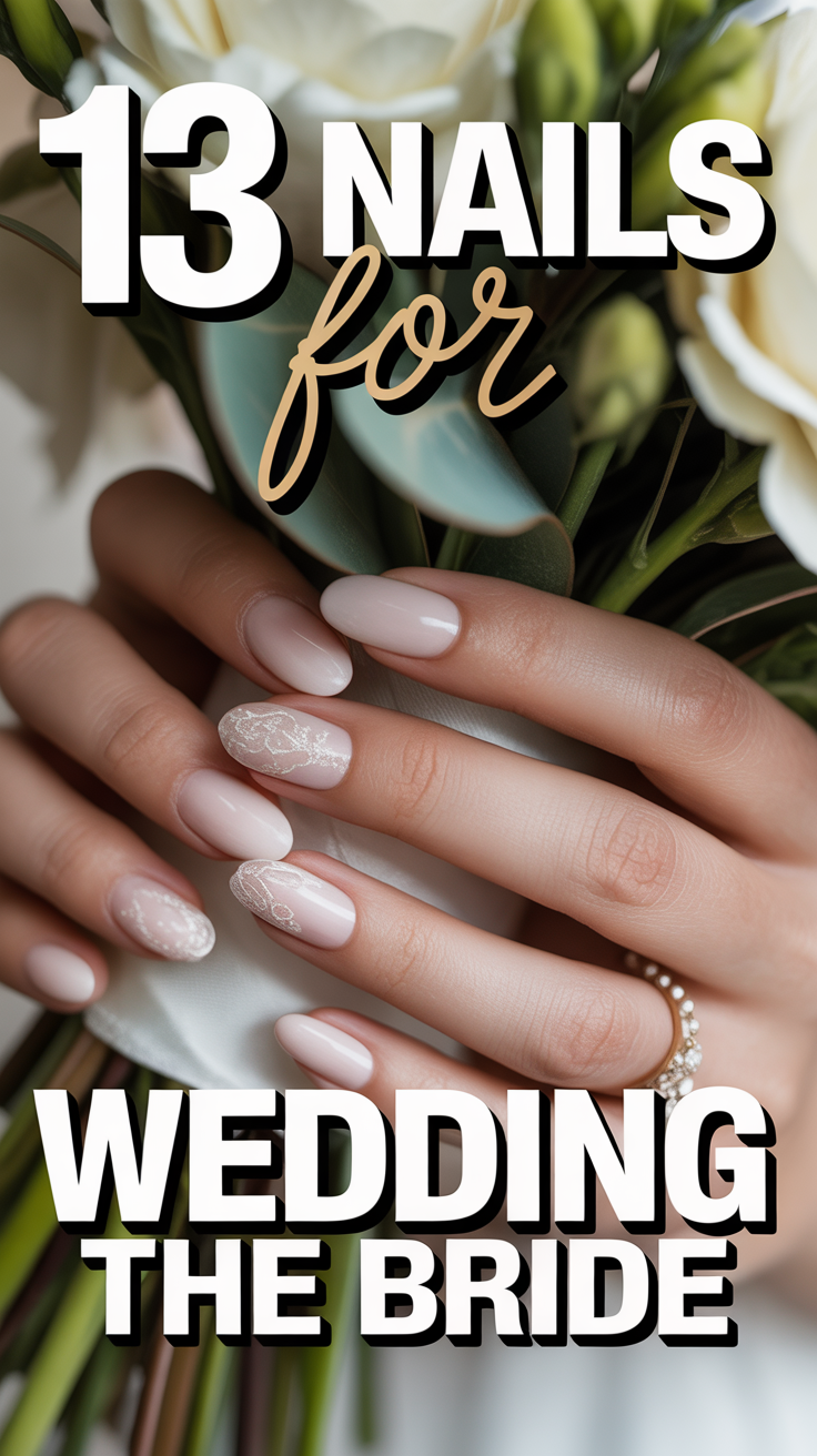 💅 13 Nails For Wedding The Bride