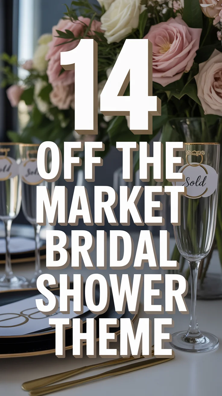 🔒 14 Off The Market Bridal Shower Theme