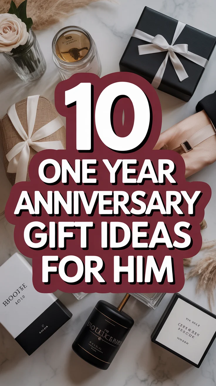 🎉 10 One Year Anniversary Gift Ideas For Him