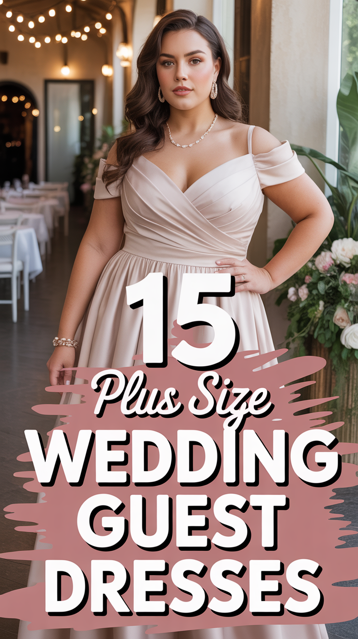👗 15 Plus Size Wedding Guest Dresses