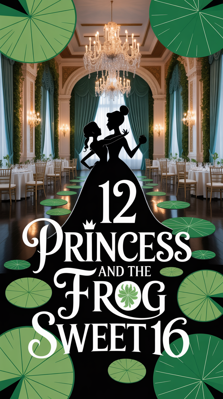 🐸 12 Princess And The Frog Sweet 16
