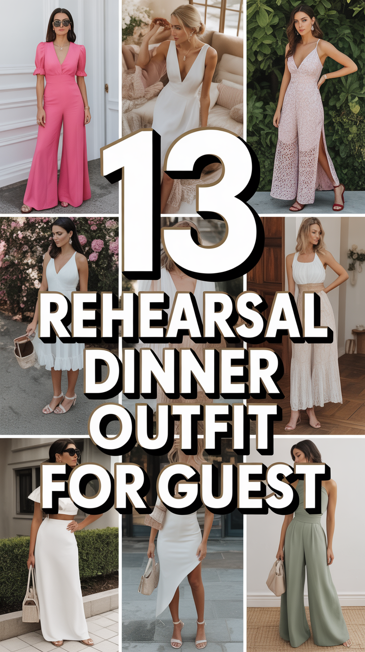 💏 13 Rehearsal Dinner Outfit For Guest