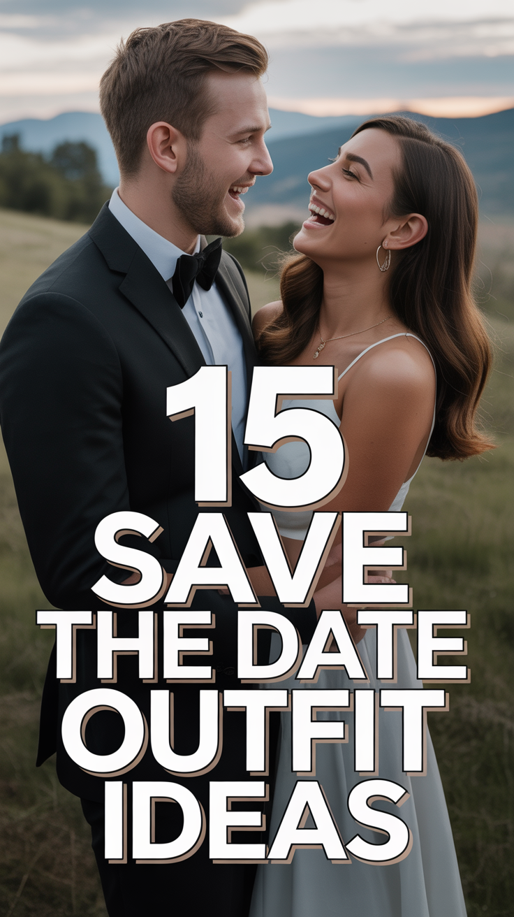 💌 15 Save The Date Outfit Ideas