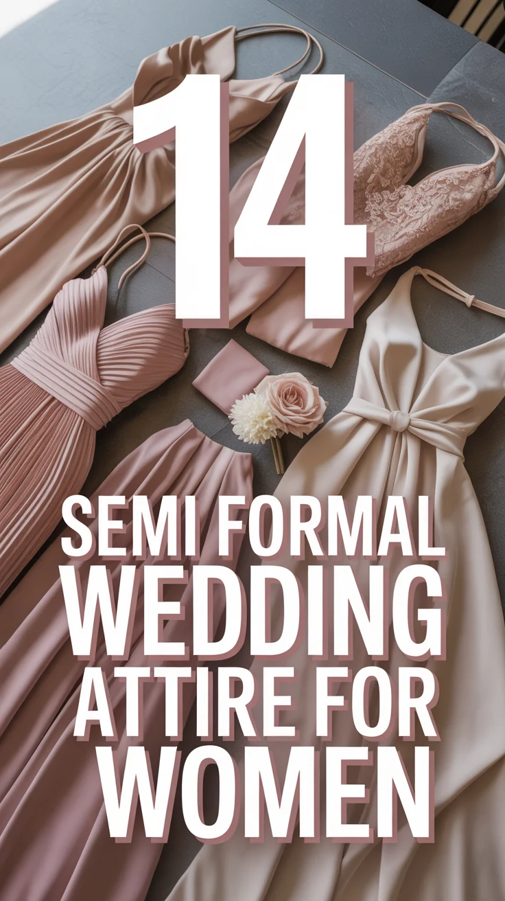 👗 14 Semi Formal Wedding Attire For Women
