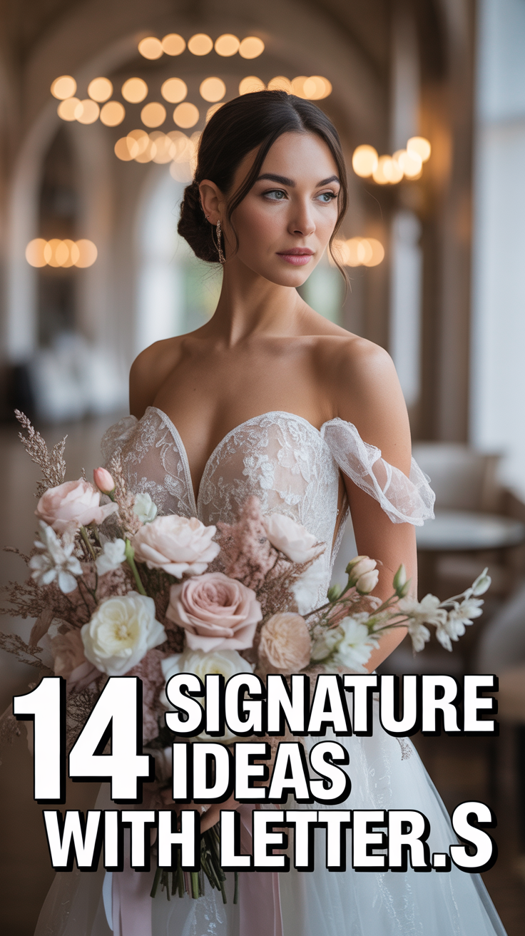 ✨ 14 Signature Ideas With Letter S