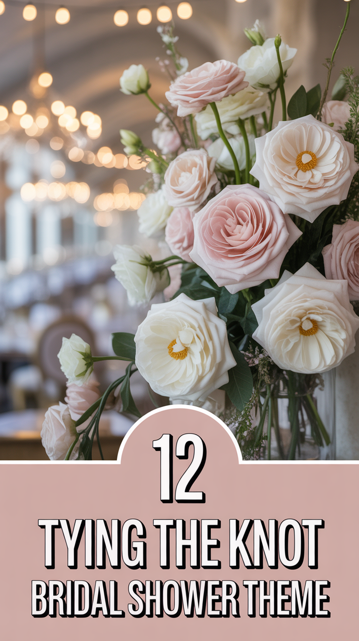 🎀 12 Tying The Knot Bridal Shower Theme