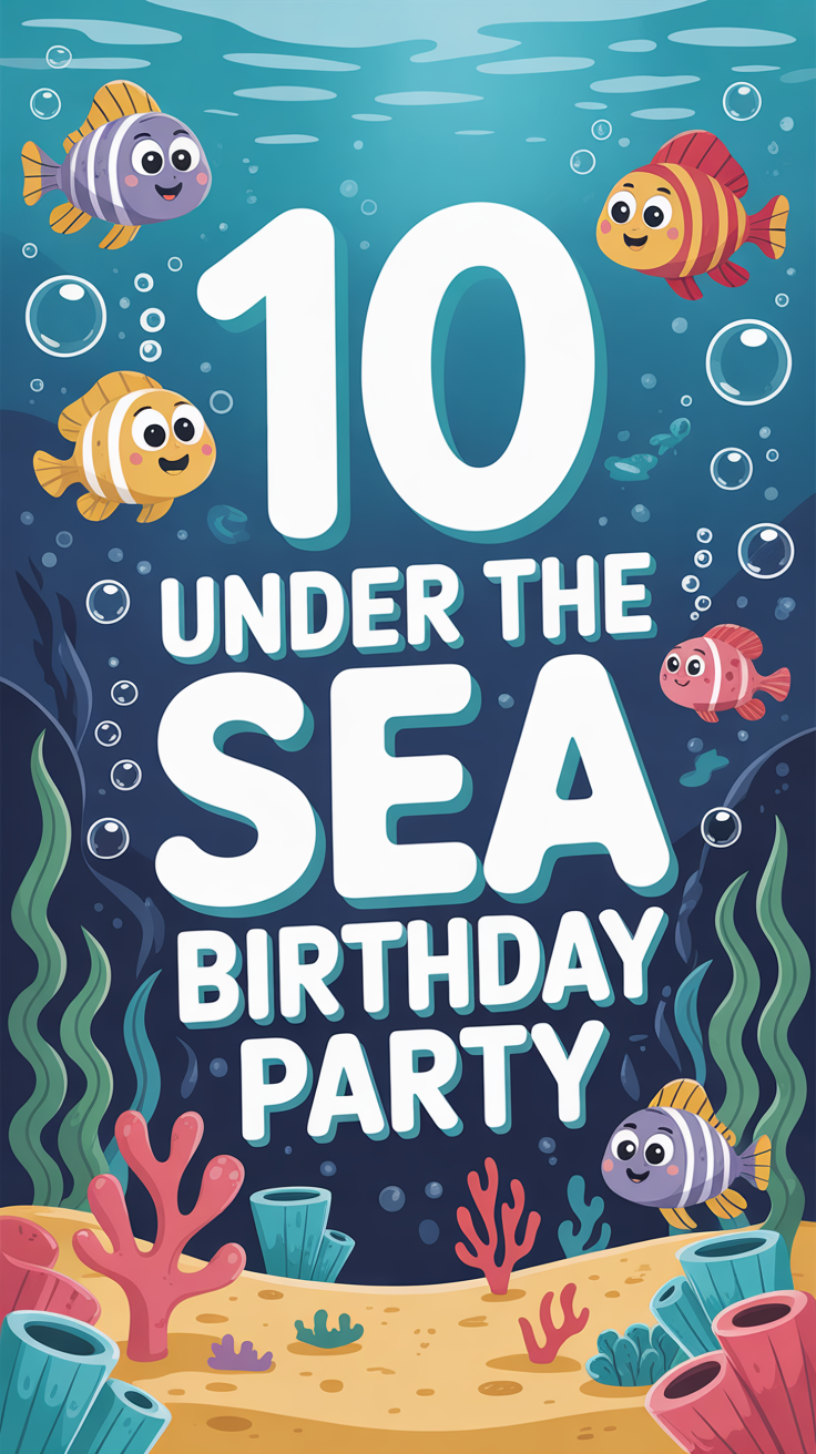 🐠 10 Under The Sea Birthday Party